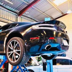 Aston Martin Underbody service Dubai