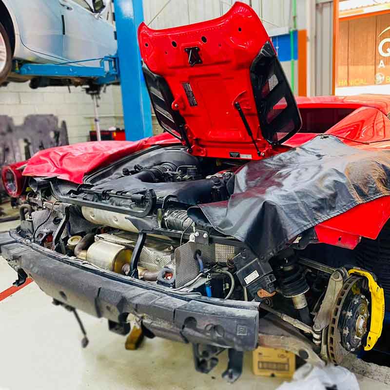 Ferrari Gearbox and brakes service