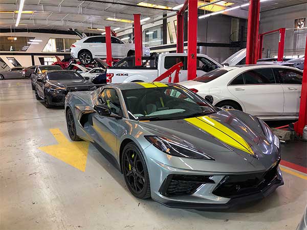 Corvette-Paint-Restoration-In-Dubai