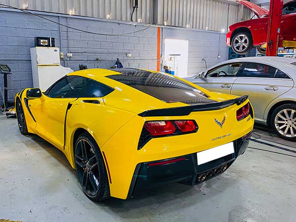 Corvette-Painting-Service-In-Dubai