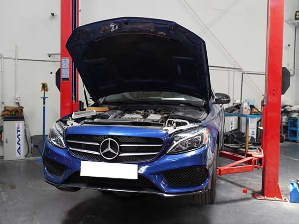 Mercedes-Coolant-Leakage-Repair