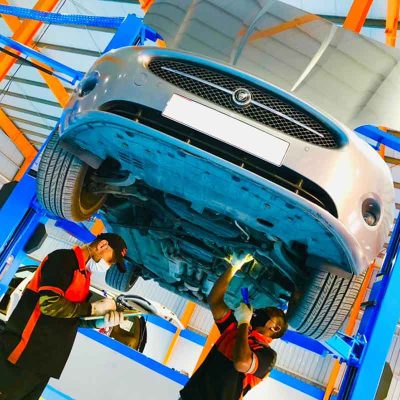 Jaguar oil change service