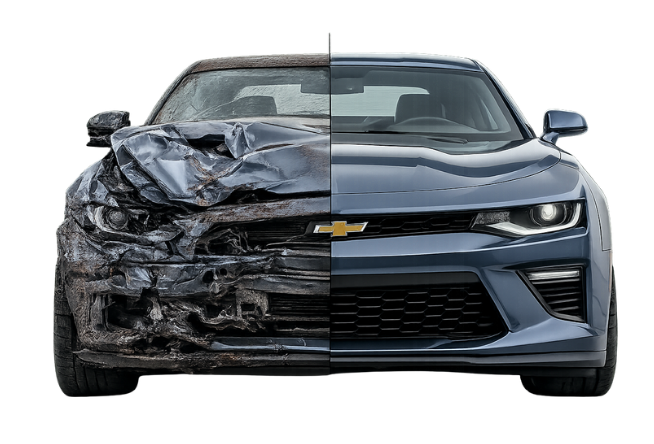 Major and Minor Car Accident Repair Service for All Luxury Cars, Scratch and Dent Repair, Car Restoration, Body Paint, etc.