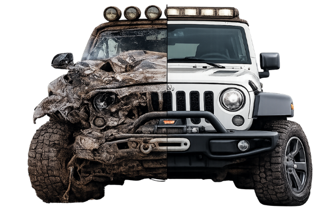 Major and Minor Car Accident Repair Service for All Luxury Cars, Scratch and Dent Repair, Car Restoration, Body Paint, etc.