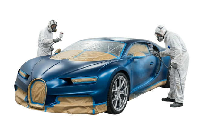 Complete Car Painting Service, Car Color Change, Scratch Removal, Bumper Repaint, Peelable Paint Service, Scratch Removal, etc.