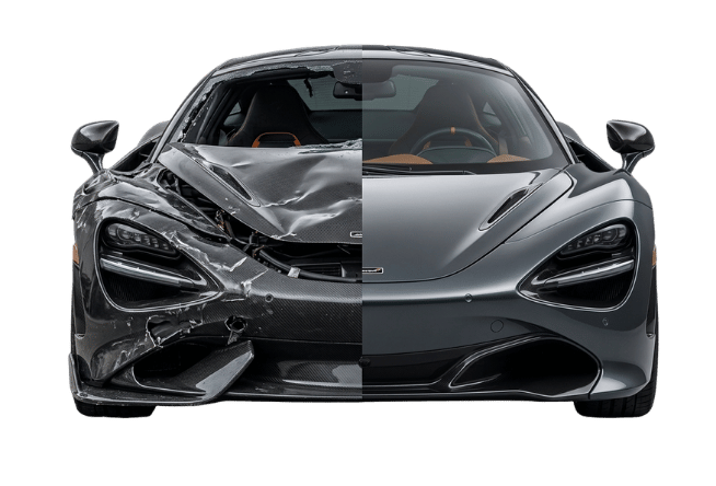 Major and Minor Car Accident Repair Service for All Luxury Cars, Scratch and Dent Repair, Car Restoration, Body Paint, etc.