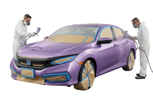 Complete Car Painting Service, Car Color Change, Scratch Removal, Bumper Repaint, Peelable Paint Service, Scratch Removal, etc.