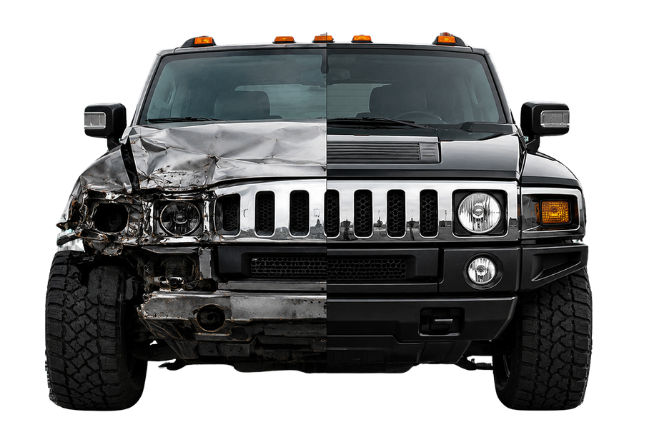 Major and Minor Car Accident Repair Service for All Luxury Cars, Scratch and Dent Repair, Car Restoration, Body Paint, etc.