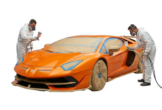 Complete Car Painting Service, Car Color Change, Scratch Removal, Bumper Repaint, Peelable Paint Service, Scratch Removal, etc.
