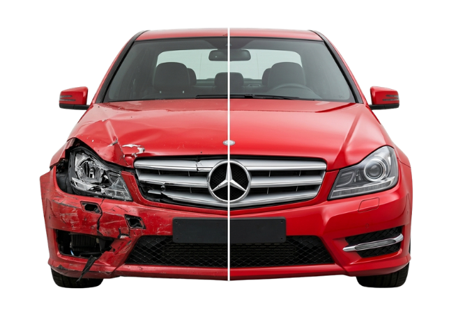 Major and Minor Car Accident Repair Service for All Luxury Cars, Scratch and Dent Repair, Car Restoration, Body Paint, etc.