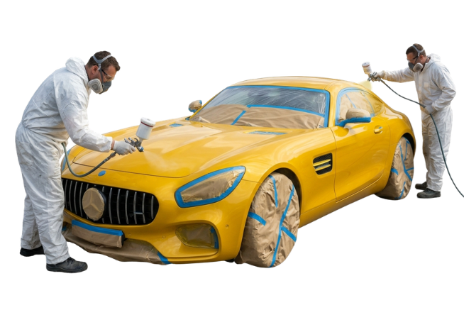 Complete Car Painting Service, Car Color Change, Scratch Removal, Bumper Repaint, Peelable Paint Service, Scratch Removal, etc.