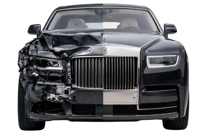 Major and Minor Car Accident Repair Service for All Luxury Cars, Scratch and Dent Repair, Car Restoration, Body Paint, etc.