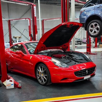 Ferrari gear box