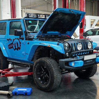 Jeep gear box