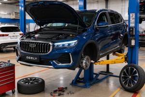 geely suspension